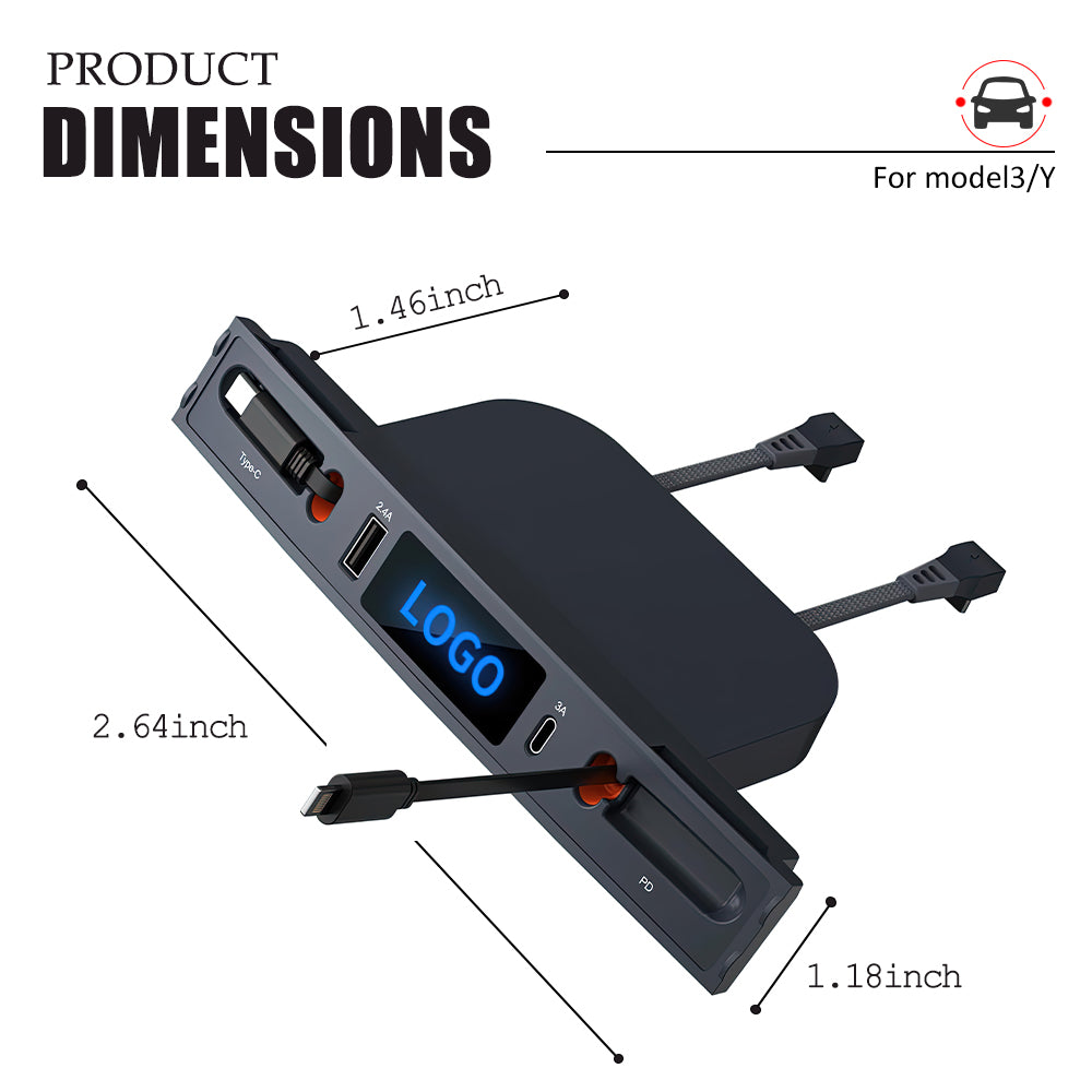 Cloudmall Tesla Retractable Hub Docking Station